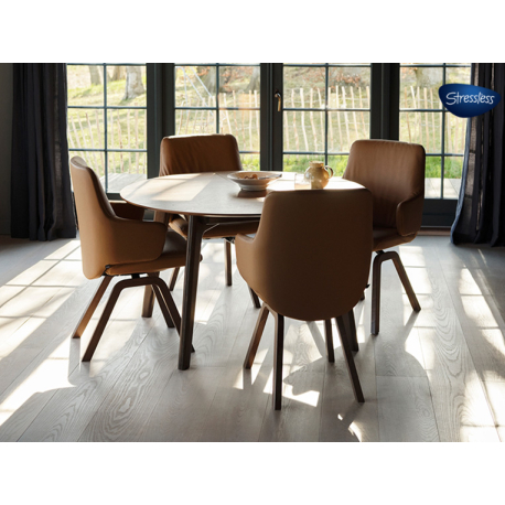 Chaise LAUREL avec accoudoirs